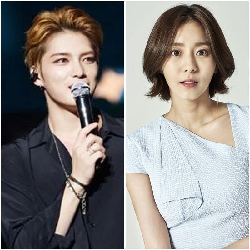 김재중, 유이(오른쪽). 씨제스, 열음엔터테인먼트 제공