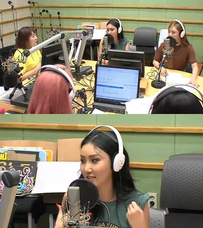 마마무가 '가요광장'에 출연했다. KBS 2FM '이수지의 가요광장' 보이는 라디오 캡처