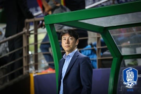 축구 국가대표팀 지휘봉을 잡은 신태용 감독. 대한축구협회 제공