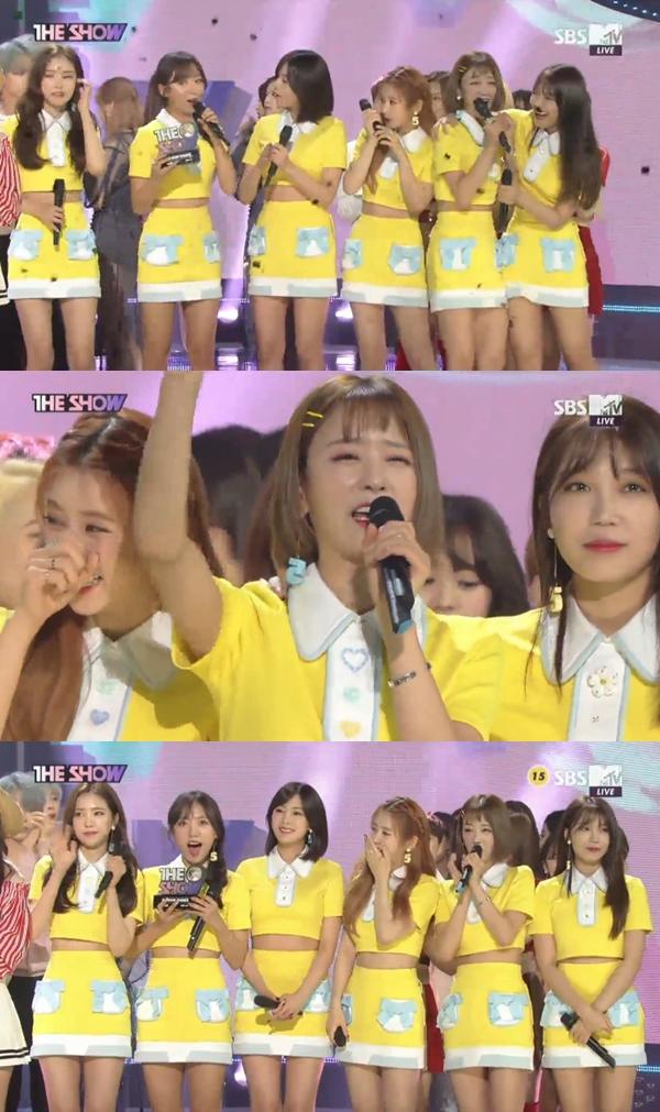 에이핑크가 1위를 차지했다. SBS MTV '더쇼' 캡처