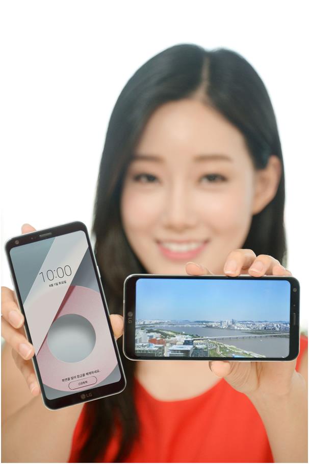 LG전자가 오는 8월 2일 출시하는 ‘LG Q6’. LG전자 제공