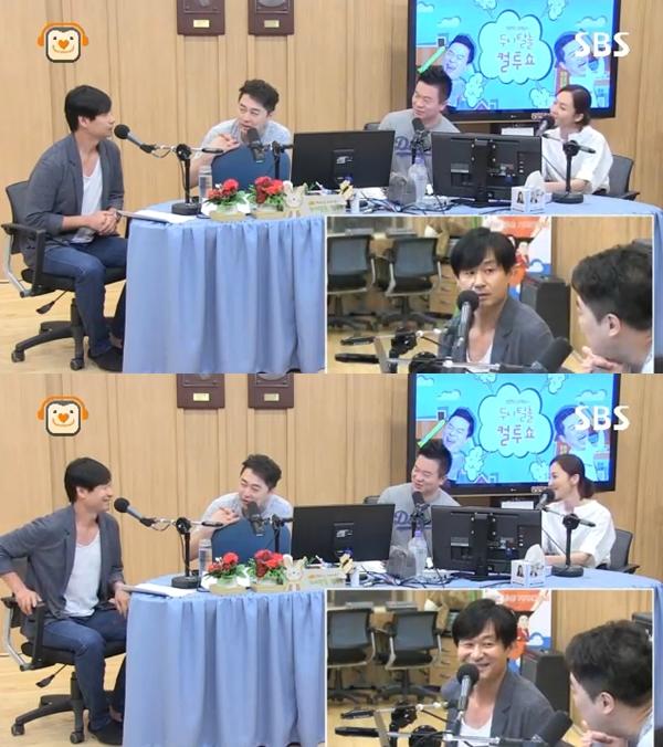 염정아, 박혁권이 촬영 현장 에피소드를 밝혔다. SBS '두시탈출 컬투쇼' 보이는 라디오 캡처