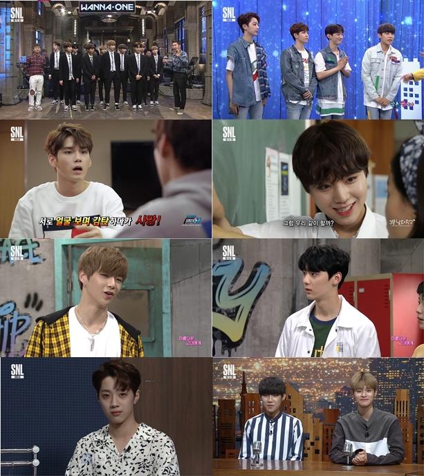 워너원이 ‘SNL 코리아 9’에 출연했다. tvN