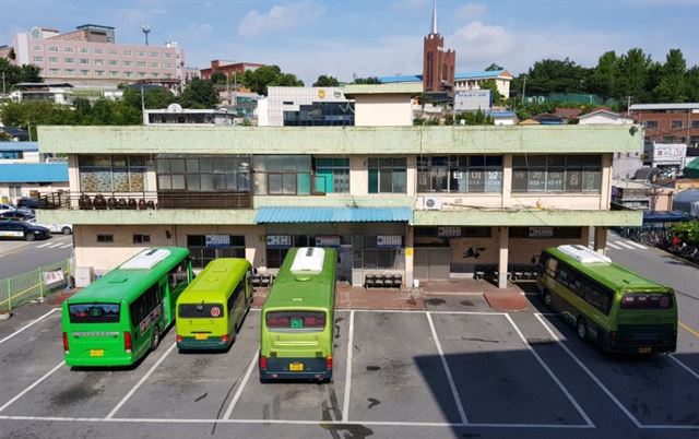 성주버스정류장 전경. 성주군 제공