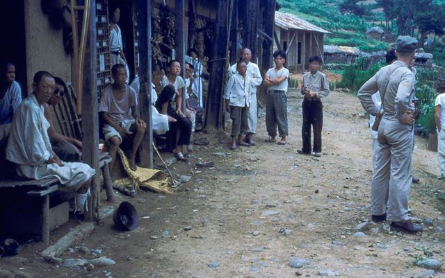 1950년 9월부터 1957년 3월까지 부산에서 의료지원활동을 펼친 서전병원(스웨덴 야전병원)의 내부 모습. 부산시 제공