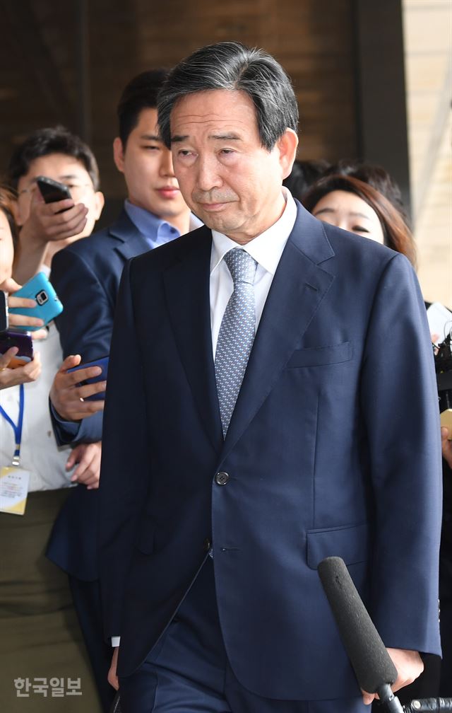 한국항공우주산업(KAI)의 경영 비리 의혹의 ‘몸통’인 하성용 전 사장. 한국일보 자료사진.