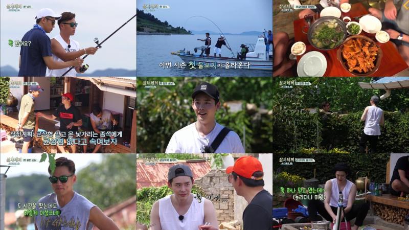 이종석이 '삼시세끼' 22일 방송에서의 최고의 1분을 차지했다. tvN '삼시세끼 바다목장 편' 캡처