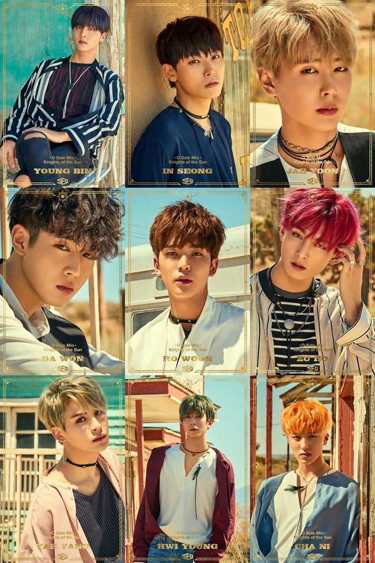 SF9의 새 앨범 이미지가 공개됐다. FNC엔터테인먼트