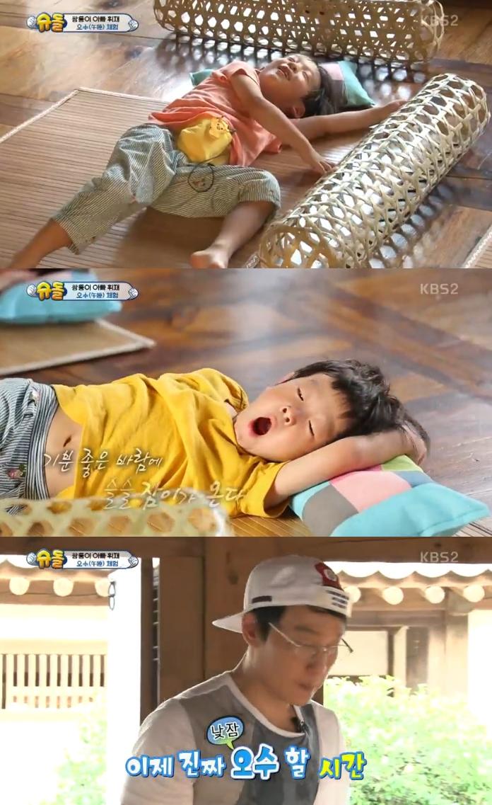 이휘재가 '슈퍼맨'에 출연 중이다. KBS2 '슈퍼맨이 돌아왔다' 캡처