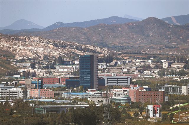 개성공단의 전경. 연합뉴스