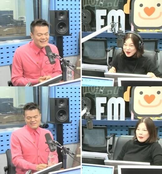 '최파타' 박진영이 후배 헤이즈에 대해 언급했다. SBS 파워FM '최파타' 캡처