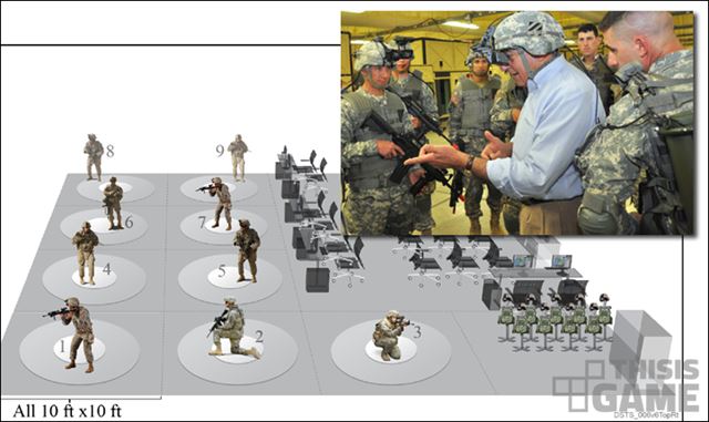 보병훈련시스템(DSTS) 예시. 미 육군 홈페이지.