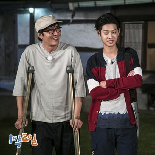 故 김주혁과 정준영(오른쪽)은 '1박2일'에 함께 출연한 바 있다. KBS 제공