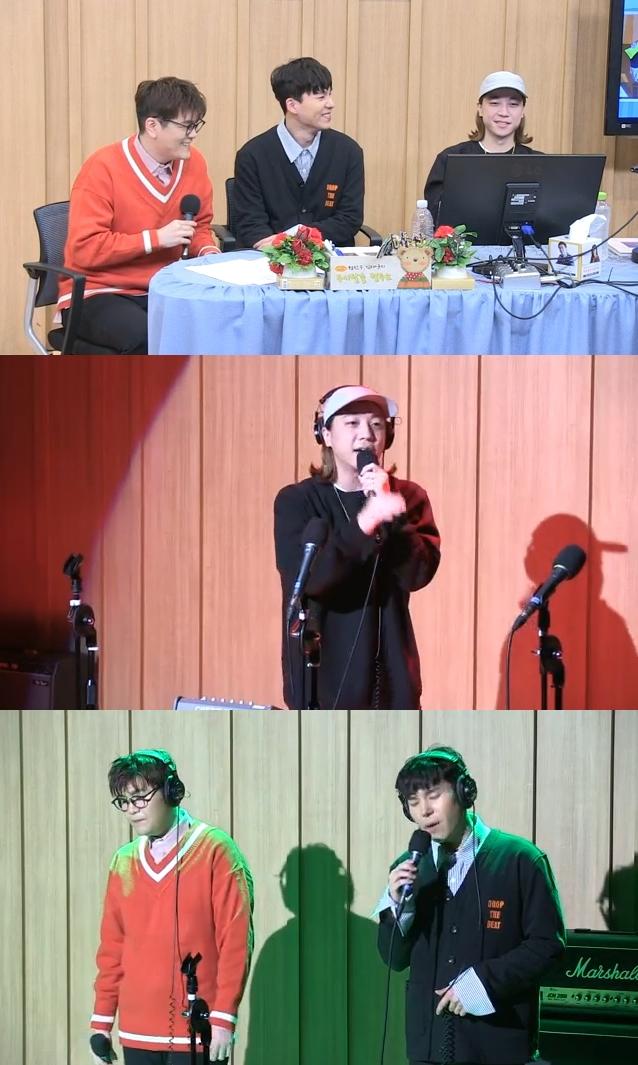 포맨과 넉살이 '컬투쇼'에 출연했다. SBS 파워FM '두시탈출 컬투쇼' 보이는 라디오 캡처