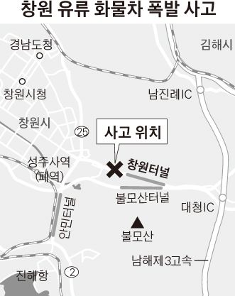 창원 유류 화물차 폭발 사고