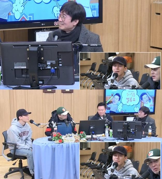 장항준 감독, 김무열은 영화 '기억의 밤'에서 호흡을 맞췄다. SBS 파워FM '컬투쇼' 보는 라디오 캡처