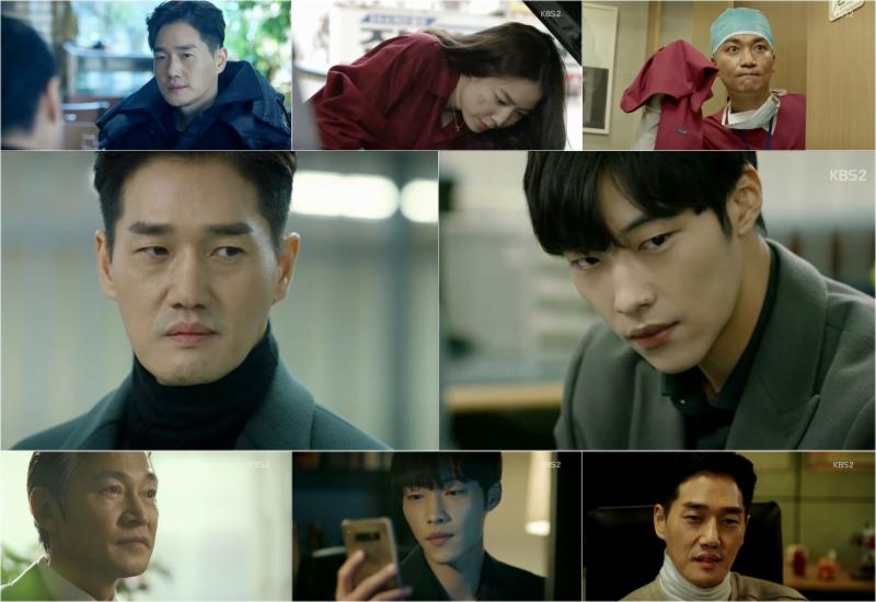 '매드독'에서 유지태, 우도환이 호흡을 맞추고 있다. KBS2 '매드독' 캡처