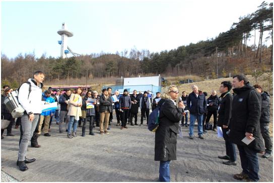 평창 동계 올림픽 경기장 모습.평창조직위 제공