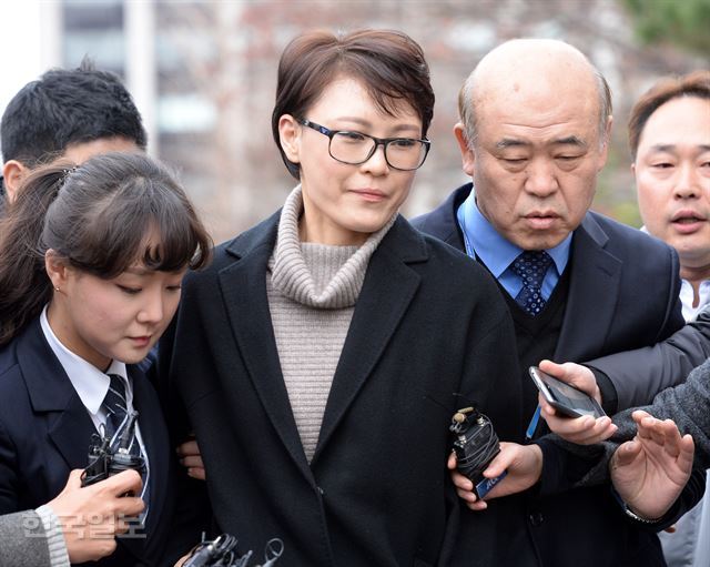 윤전추 전 청와대 행정관. 한국일보 자료사진