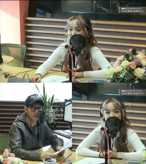 ‘두시의 데이트’ 윤하가 축구선수 손흥민과의 친분을 드러냈다. MBC FM4U 캡처