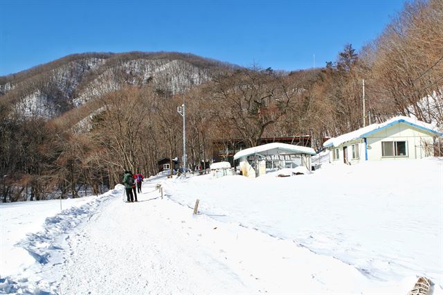 본격적으로 곰배령 등산이 시작되는 강선골마을