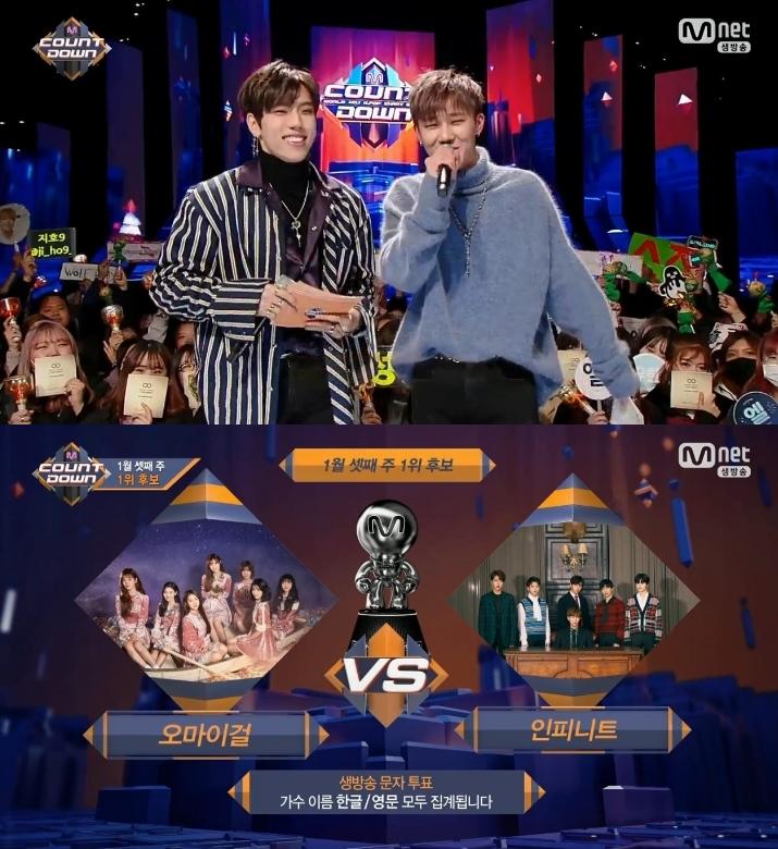 ‘엠카운트다운’ 라인업과 1위 후보가 공개됐다. Mnet 캡처