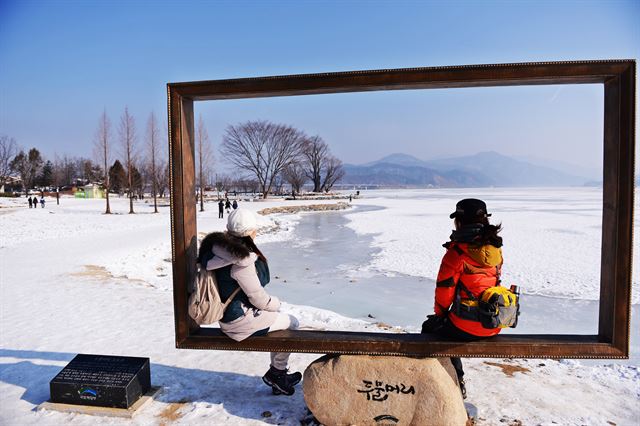 경기 양평 두물머리물래길 풍경. 한국관광공사 제공