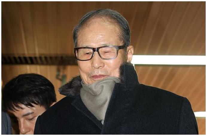 이명박 전 대통령의 형인 이상득 전 의원. 연합뉴스