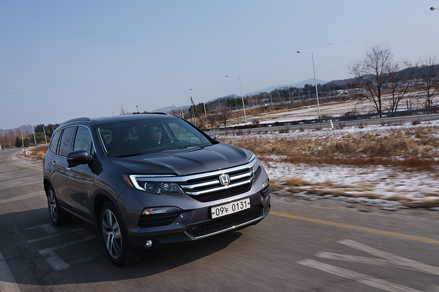 honda pilot test drive (0)