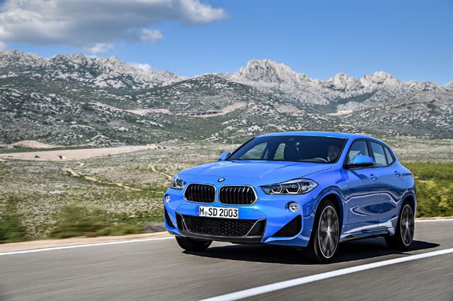 BMW X2는 X시리즈의 새로운 스포츠 액티비티 쿠페 모델이다. BMW 코리아 제공