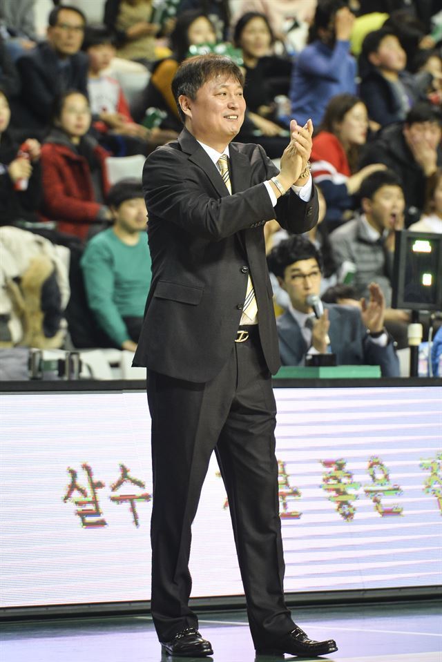 이상범 원주 DB 감독. KBL 제공