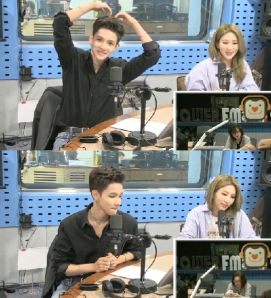 자이언트 핑크, 사무엘이 동방신기를 언급했다. SBS 파워FM '최화정의 파워타임' 캡처