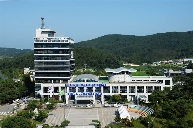 부산 기장군청 전경. 기장군 제공