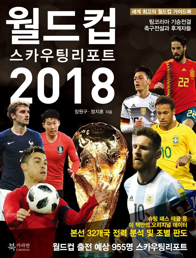 월드컵 스카우팅 리포트 2018. 북카라반 제공