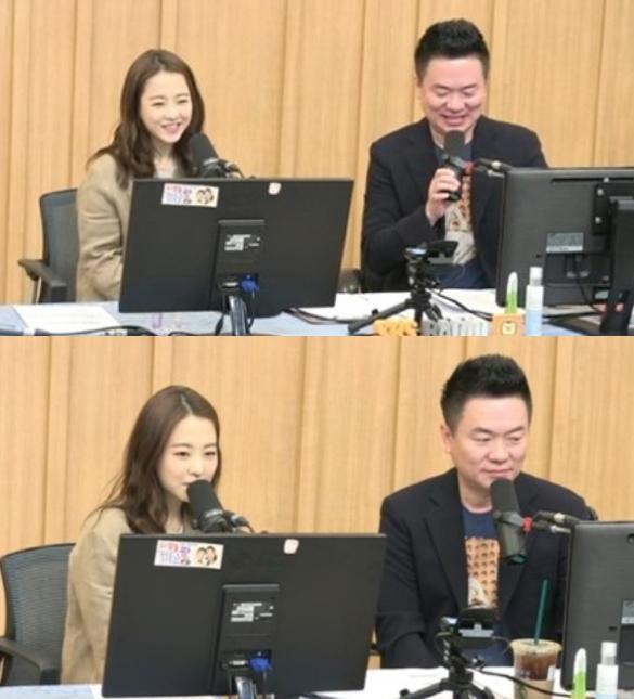 박보영이 왕석현과의 추억을 회상했다. SBS 파워FM '두시탈출 컬투쇼' 캡처