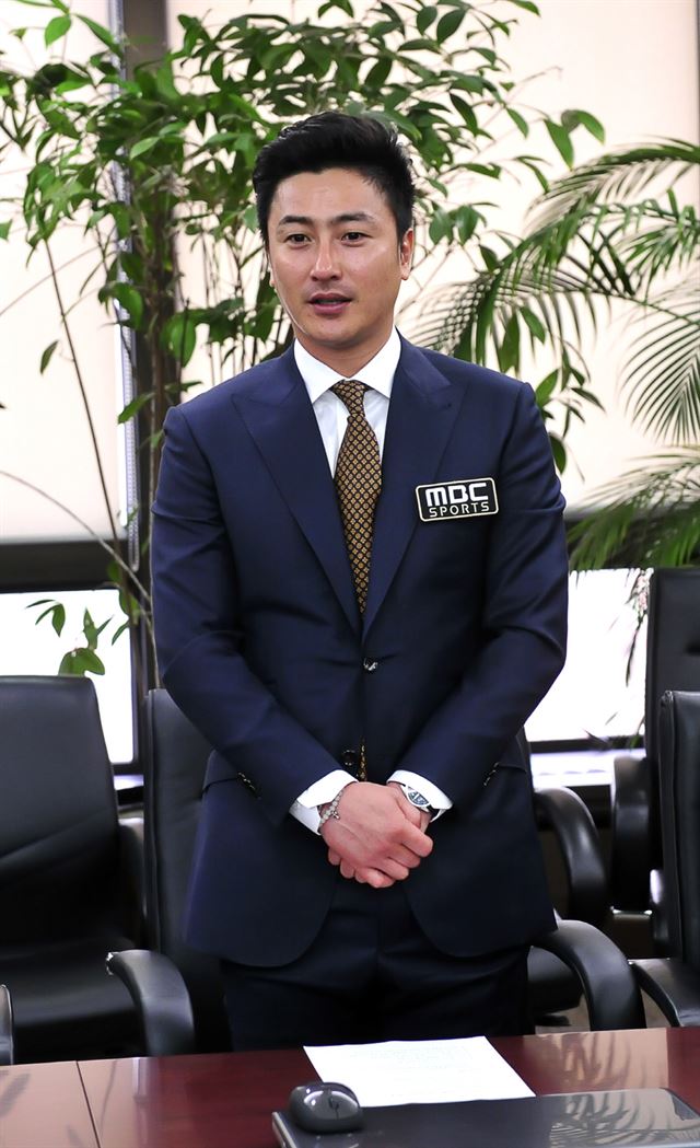 안정환 MBC 해설위원. MBC 제공