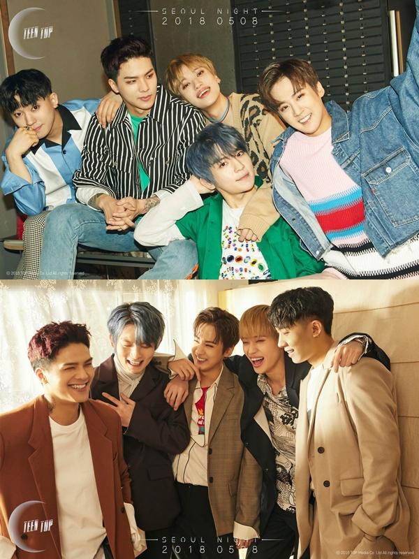 틴탑의 새 앨범 콘셉트 사진이 공개됐다. 티오피미디어