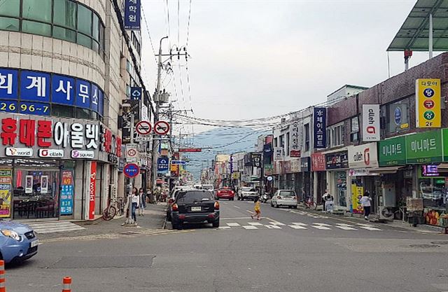 전남 장흥군 장흥읍 시가지 전경. 장흥군 제공