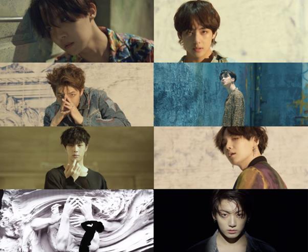 방탄소년단(BTS)이 새 타이틀곡 'FAKE LOVE'의 2차 티저를 공개했다. 빅히트엔터테인먼트 제공