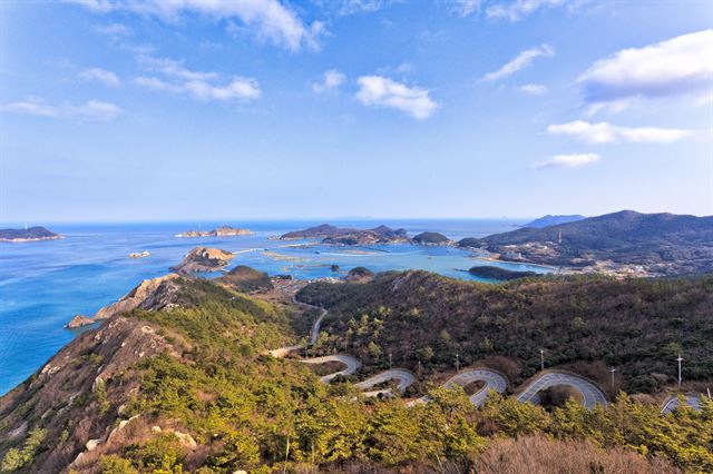 전남 신안군 흑산도 전경. 신안군 제공