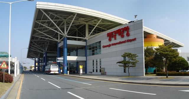 청주국제공항 청사. 한국일보 자료사진