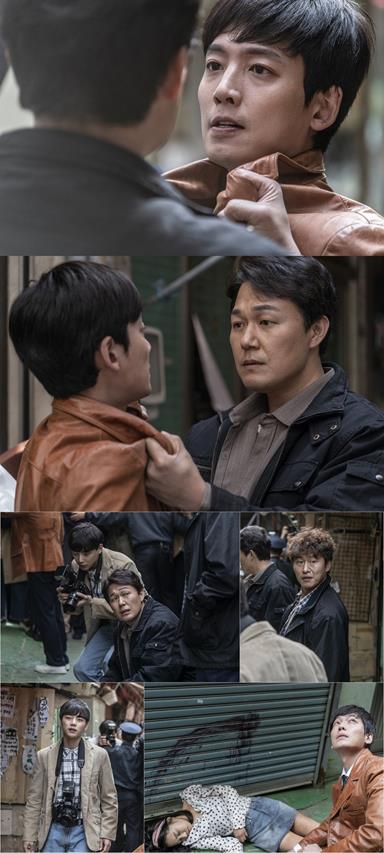 정경호 박성웅이 첫 회부터 맞붙는다.OCN 제공