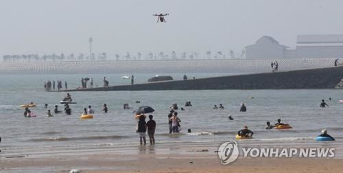 을왕리해수욕장. 연합뉴스