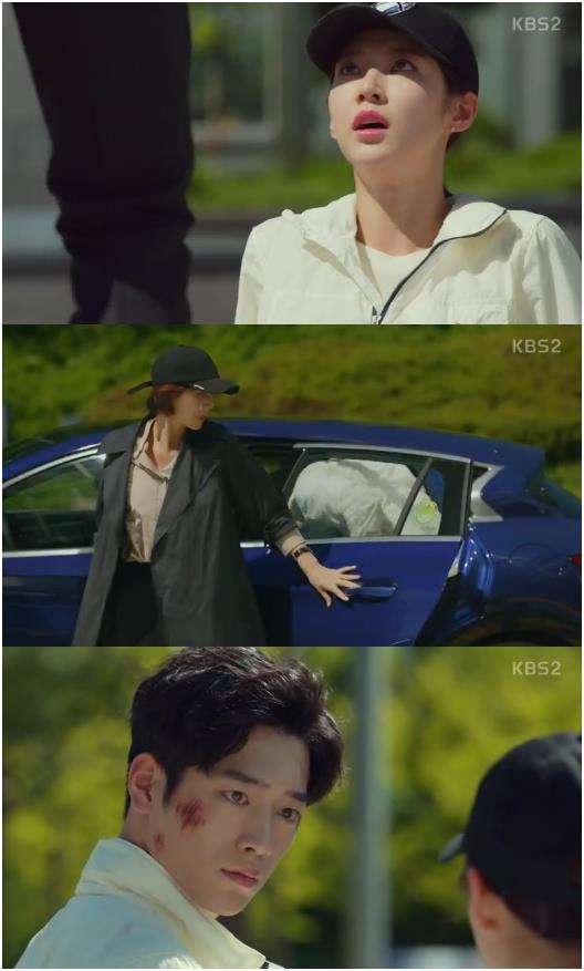 ’너도 인간이니?’ 공승연이 로봇 서강준의 정체를 알았다. KBS2 방송 캡처