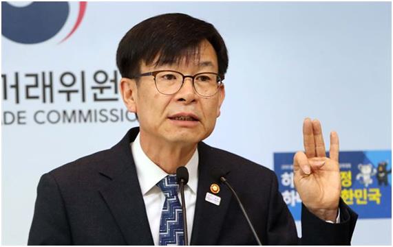 김상조 공정거래위원장. 연합뉴스