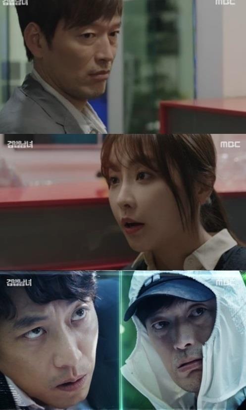 ‘검법남녀’ 오만석이 정재영, 정유미와 신경전을 벌였다. MBC 방송 캡처