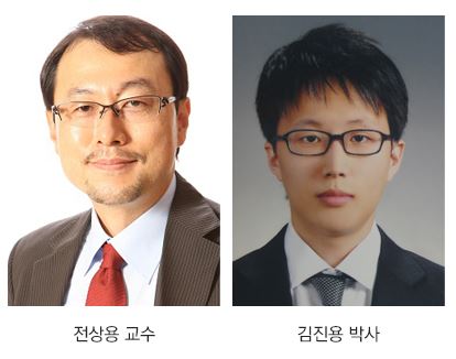 전상용 교수, 김진용 박사. 카이스트 제공.