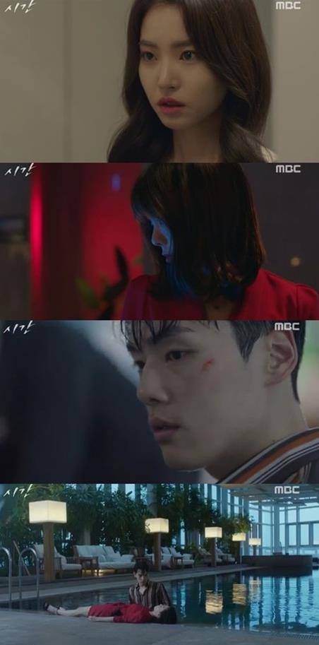 ‘시간’ 황승언이 윤지원의 죽음을 자초했다. MBC 방송 캡처