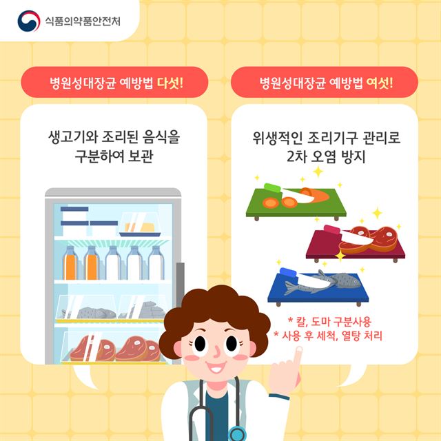 병원성 대장균 예방법 5,6