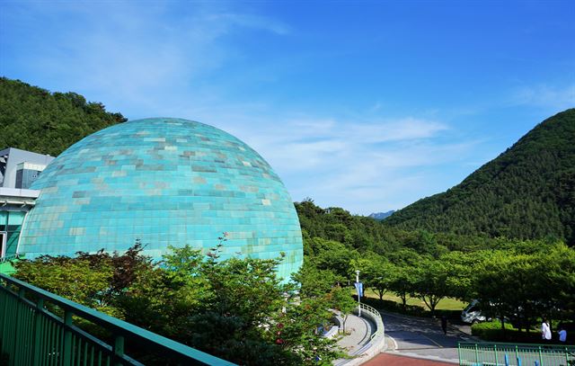 양주 송암스페이스센터의 플라네타리움. 한국관광공사 제공